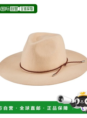 自营San Diego Hat Company Anza Wool Fedora - white 美国奥莱