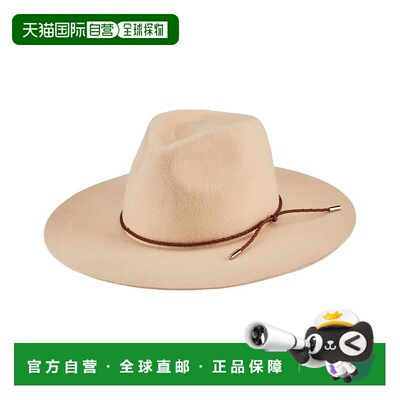 自营San Diego Hat Company Anza Wool Fedora - white 美国奥莱