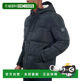 1h可退 【美国直邮】Lucky Brand 男士羊毛衬里连帽派克大衣 简约