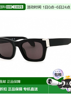 自营Palm Angels Sunglasses Cat Eye Full Rim, Grey Frame And