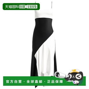 手帕中长款 Rosa 吊带裙 米白色 米白 自营alice 黑色 olivia