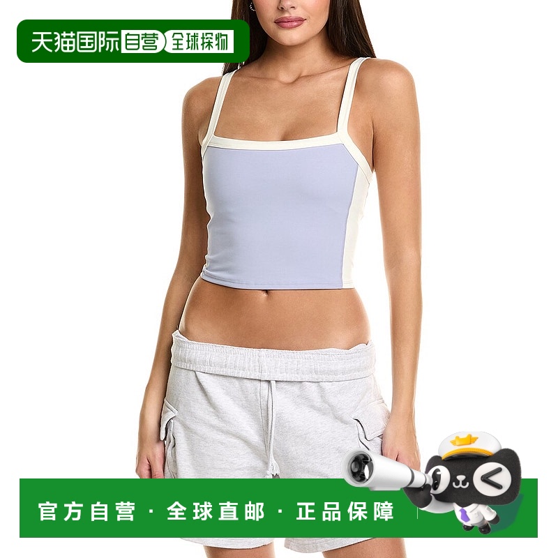 自营 l spaceL*Space Sidelines Top - white 美国奥莱直发背心