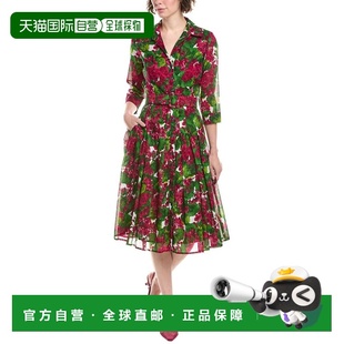 自营samantha sung萨曼莎 宋奥黛丽4衬衫裙-粉红色 美国奥莱直发