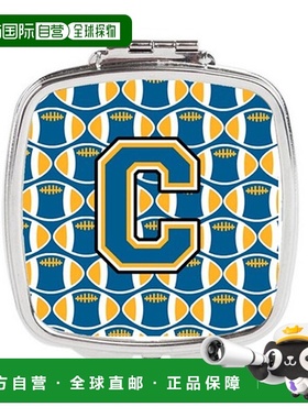 自营 Carolines Treasures CJ1077-CSCM 字母 C 足球蓝色和正品