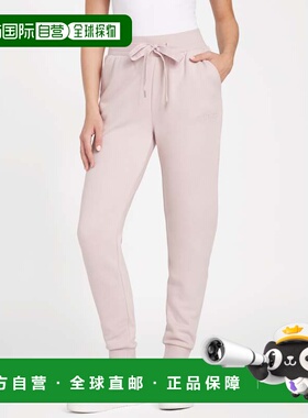 自营guessZendra Fleece Joggers - lilac mist 美国奥莱直发卫裤