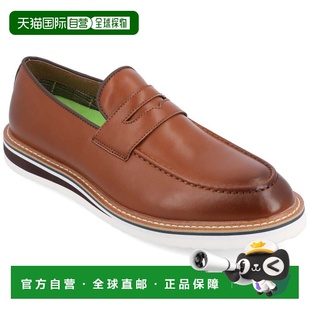自营vance co.Vance Mens Albert Slip-on Penny Loafer - chestn