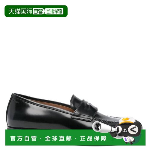 自营Bally Sweeny Leather Penny Loafers 美国奥莱直发巴利单鞋