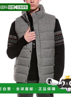 自营Point Zero Melton Quilted Vest - gray 美国奥莱直发