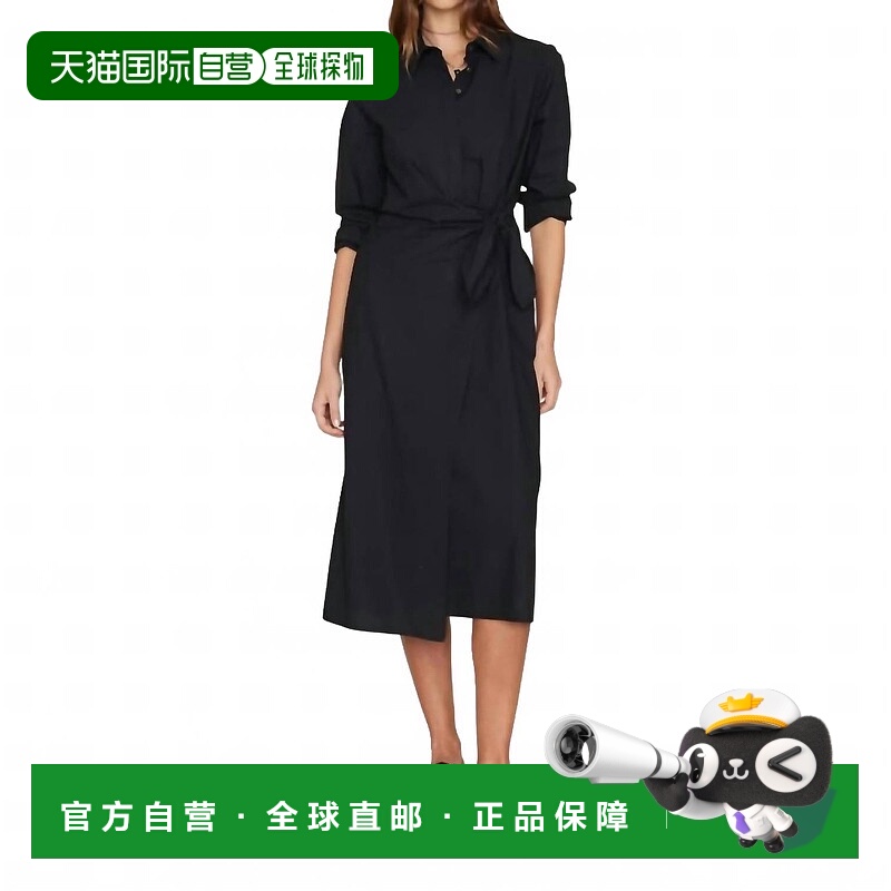 自营 xirena麦卡利斯特连衣裙，深黑色 美国奥莱直发