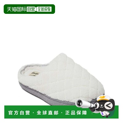 自营Dearfoams Women's Leslie Quilted Microfiber Terry Memory