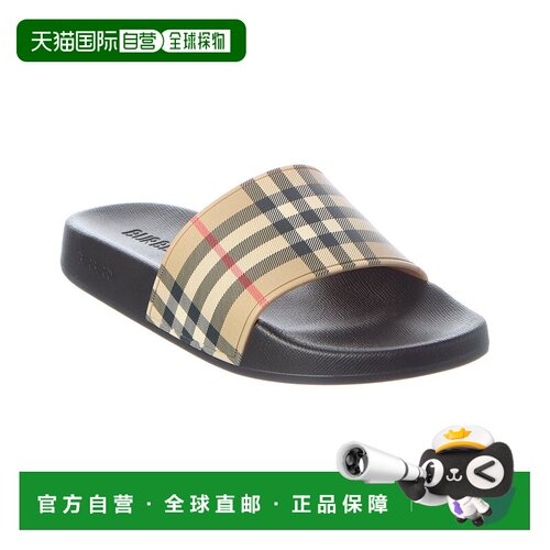 自营Burberry橡胶格子滑梯-multi 美国奥莱直发