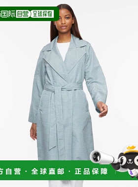 自营bernardoRAIN TRENCH COAT - teal hounds 美国奥莱直发风衣