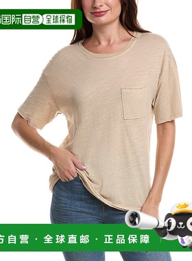 自营Project Social T Beck Slub口袋T恤-米色 美国奥莱直发