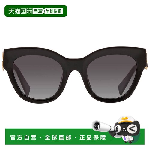 自营Miu Miu Grey Cat Eye Ladies Sunglasses MU 01YS 1AB5D1 51