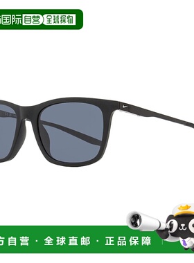 自营 Nike中性Neo SQ太阳镜DV2375 010哑光黑色54mm-010 美国奥莱