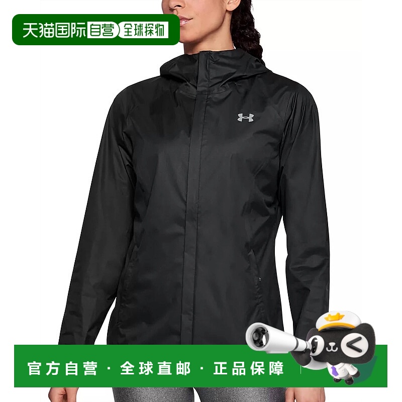 自营 under armour女士 Overlook 黑色夹克 - 黑色 美国奥莱直发