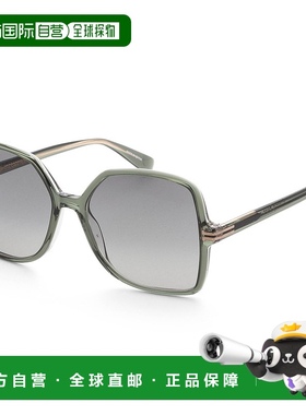 自营 Marc Jacobs女式57毫米绿色水晶太阳镜MJ1105S-0B59-90-绿色