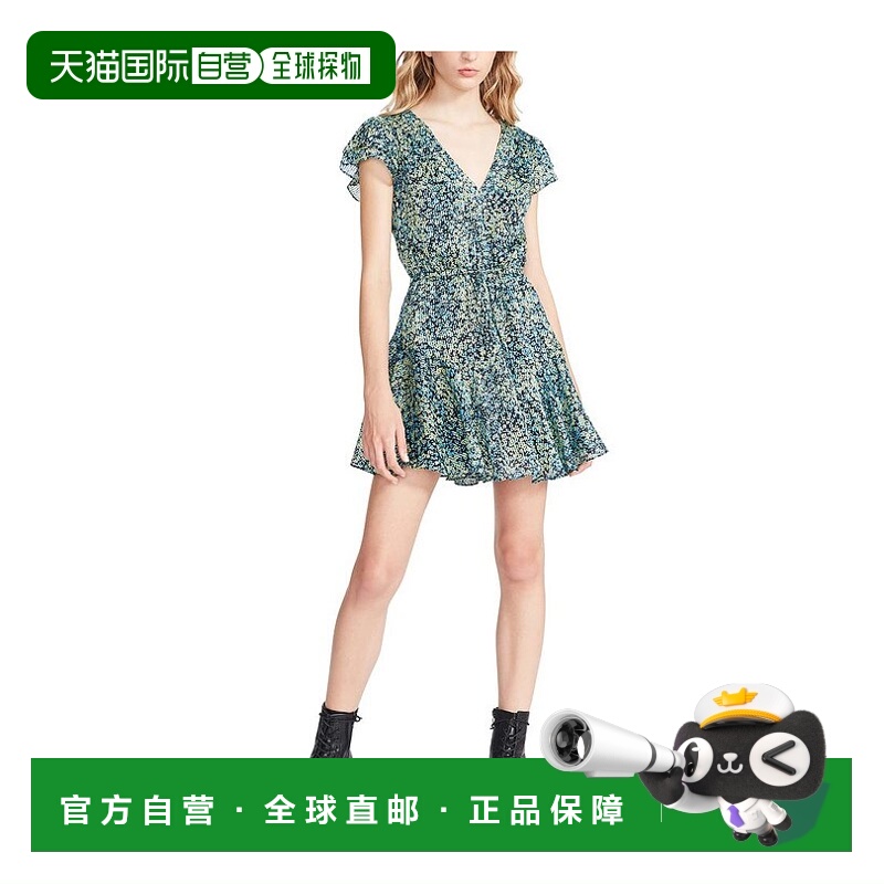 【美国直邮】steve madden 女士 连衣裙细节迷你印花思美登