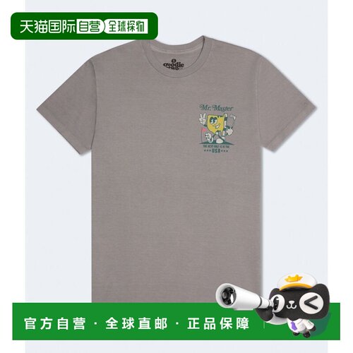 自营Aeropostale Mr. Master高尔夫图形t恤-灰色 美国奥莱直发