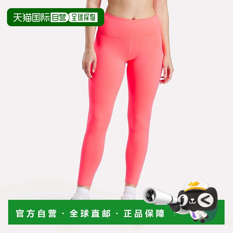 1h可退 【美国直邮】reebok 女士 打底裤休闲裤紧身裤运动