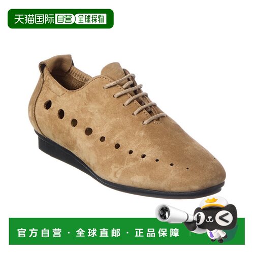 自营Arche Ninael Leather Flat - Tan 平底鞋单鞋美国直发奥莱