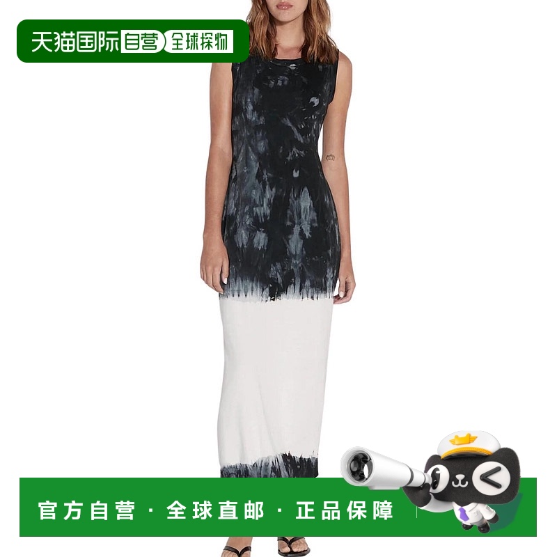 自营 raquel allegra黑白直筒连衣裙 - 黑白 美国奥莱直发