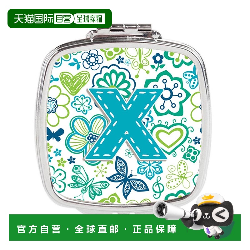自营 Carolines Treasures CJ2006-XSCM Letter X Flowers &正品