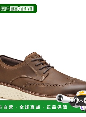 自营Johnston & Murphy Men's Colson Wingtip Lace-Up Dress Cas