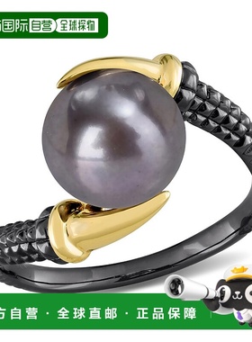 美国直邮julianna b 男士 戒指珍珠交叉