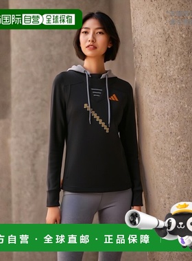 1h可退 【美国直邮】adidas 女款黑色匹兹堡企鹅队Refresh Skate