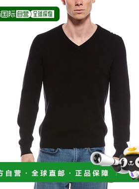 自营Mette Cashmere V-Neck Sweater - black 美国奥莱直发毛衣