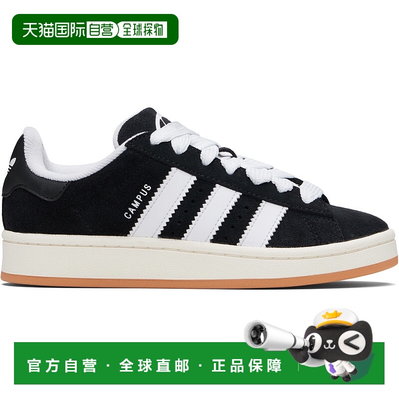 1h可退 香港直邮潮奢 Adidas Originals 女士 黑色 Campus 00s 运