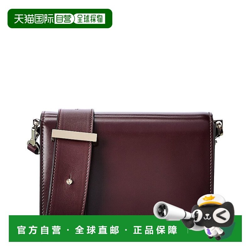 自营 Valextra Swing 小号皮革单肩包 - 红色 美国奥莱直发斜挎包