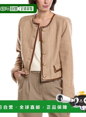 自营L'AGENCE Zaya Cardigan - brown 美国奥莱直发