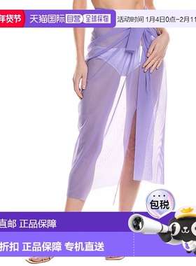 自营 Norma Kamali Ernie围巾-紫色 美国奥莱直发新款