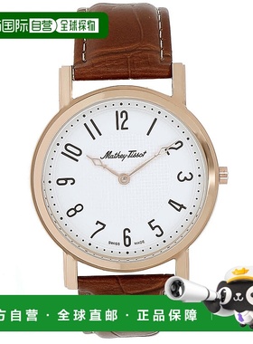 自营Mathey Tissot男士城市白色表盘手表-白色 美国奥莱直发