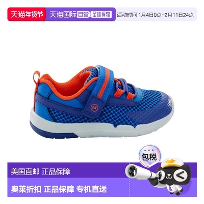 自营Stride Rite SRT Ian Blue  BB031406 Toddler - blue 美国奥