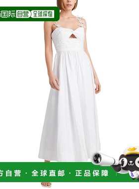 自营 cinq a septCinq à Sept Agnes 连衣裙 - 白色 美国奥莱直
