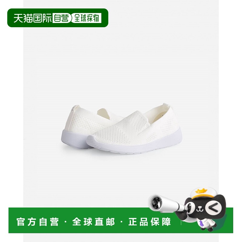 自营 danskin女孩 Admire 白色一脚蹬运动鞋 - 白色 美国奥莱直发