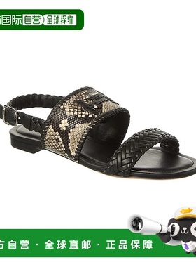 自营 tod'sTOD皮革凉鞋-黑色 美国奥莱直发