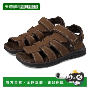 男士 Dockers Banbury 凉拖 舒适 1h可退 brown棕色 香港直邮潮奢