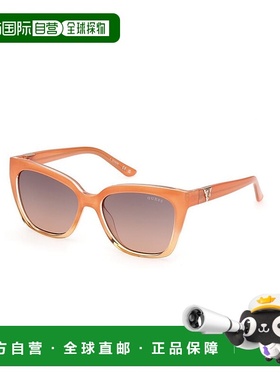 自营Guess Resin Women's Sunglasses - orange 美国奥莱直发