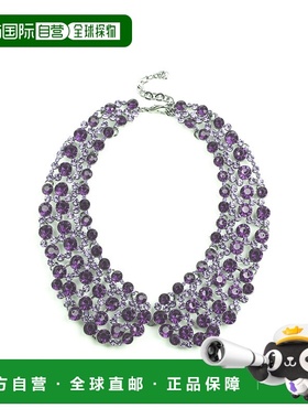 自营 eye candy戴安娜声明项链 - 紫色 - 多 美国奥莱直发饰品