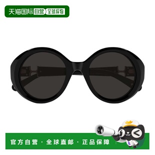 Chloe 自营Ch0332S Linea Black Acetate Glossy Marcie Round