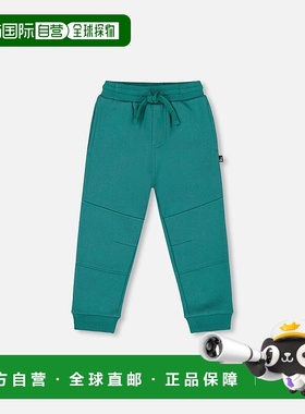 自营deux par deuxFleece Sweatpants with Articulated Knees Fo