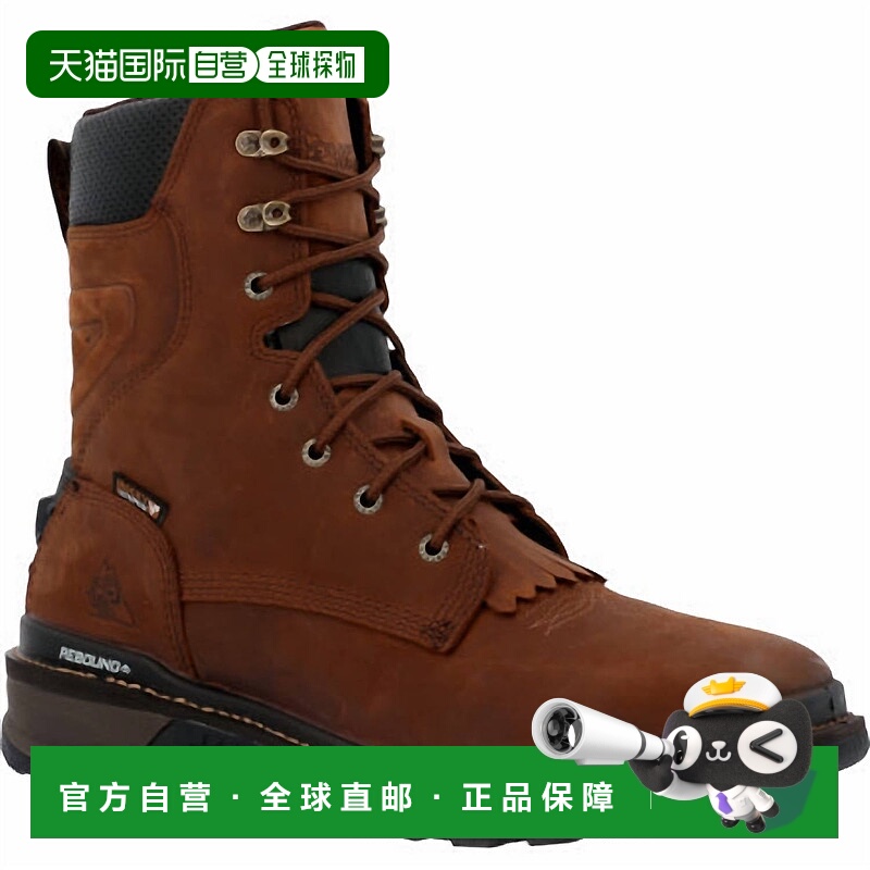 自营rockyMen's Rams Horn Composite Toe Boot - Medium In Brow
