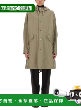 自营jil sanderRelaxed-Fit Cotton Parka - green 美国奥莱直发