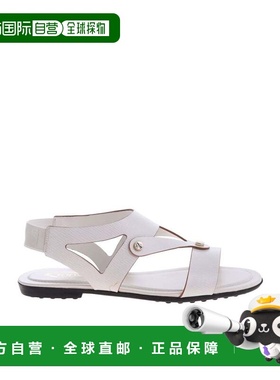 自营Tod's Women's Leather Sandals - white 美国奥莱直发