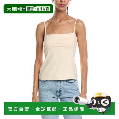 自营susana monaco Straight String Top - white 美国奥莱直发