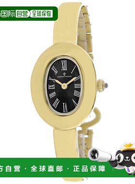 自营Christian Van Sant女式Anora黑色表盘手表-黑色 美国奥莱直